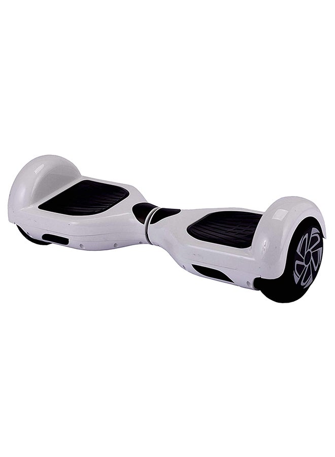 2-Wheels Self Balancing Electric Scooter White 58.4 x 17.8cm