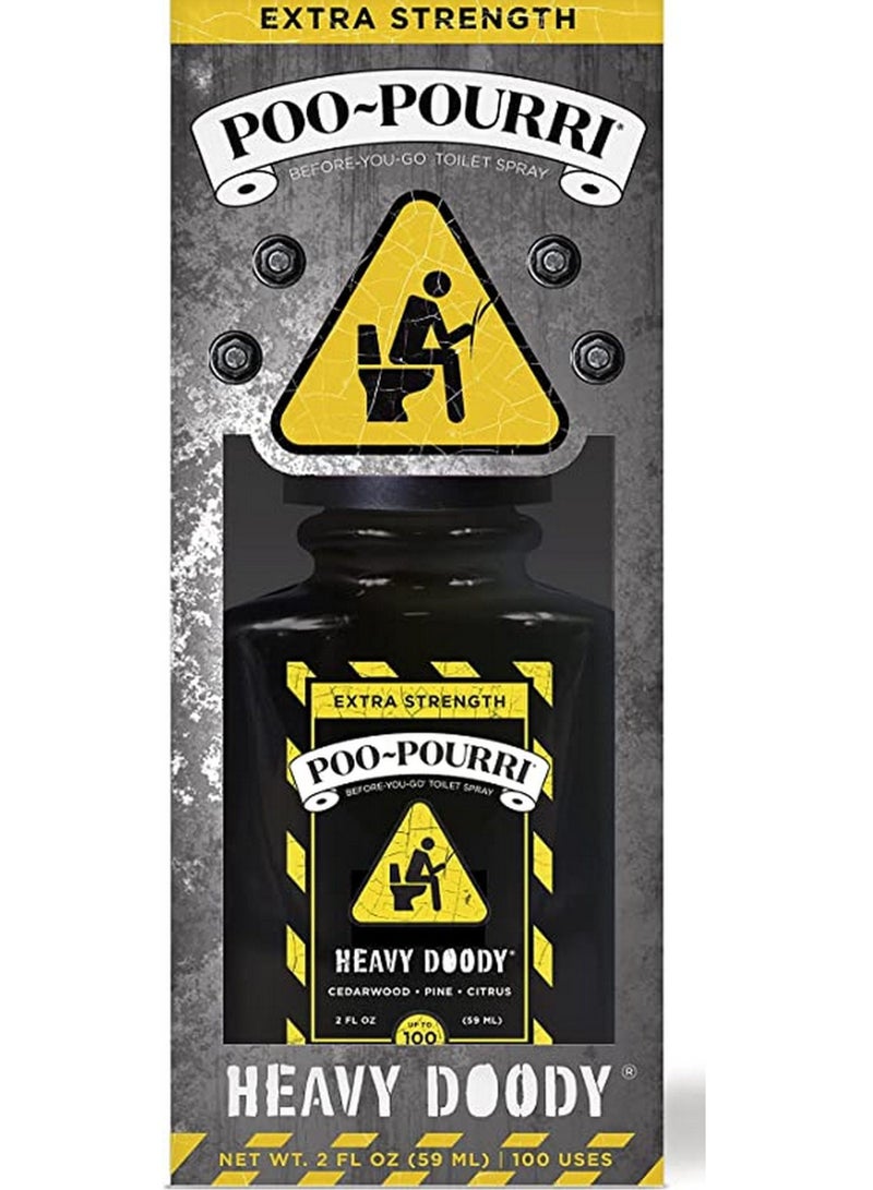 Before-You-go Toilet Spray, Heavy Doody Extra Strength Scent, 2 Fl Oz