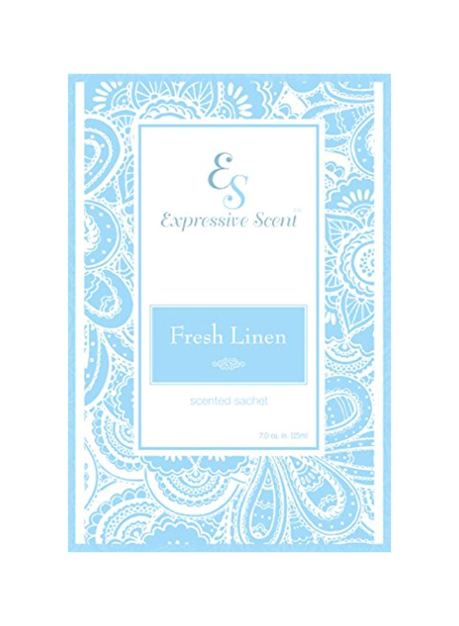 6 Pack Fresh Linen Large Scented Sachet Envelope By