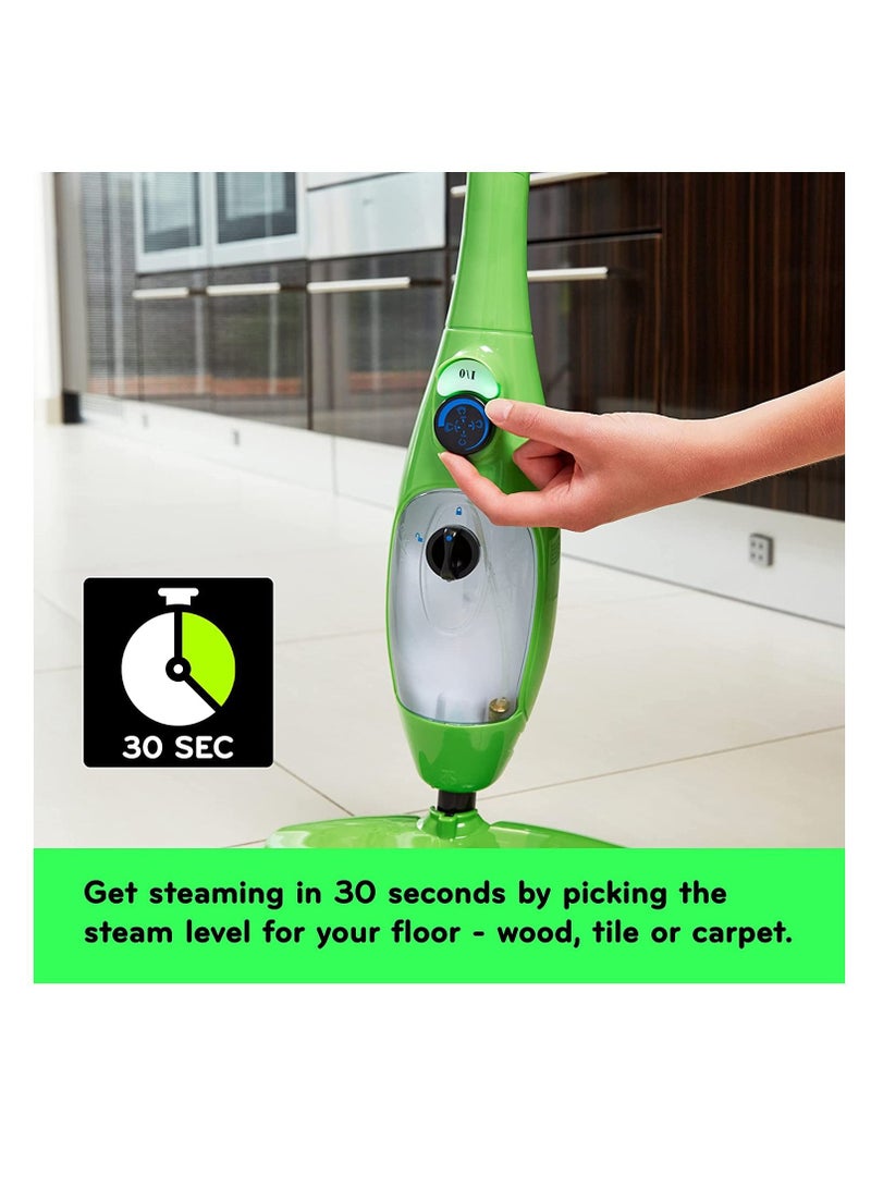 5 In1 Portable Steam Mop Cleaner Set 0.38L x5 Multicolor