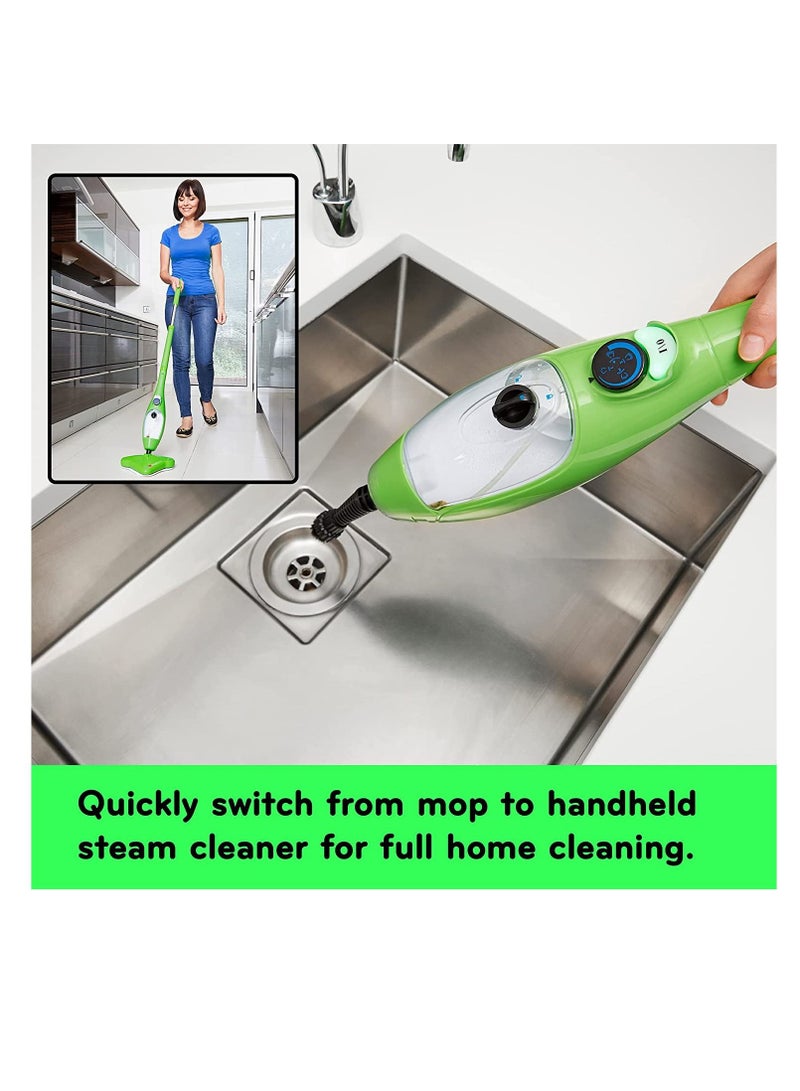 5 In1 Portable Steam Mop Cleaner Set 0.38L x5 Multicolor