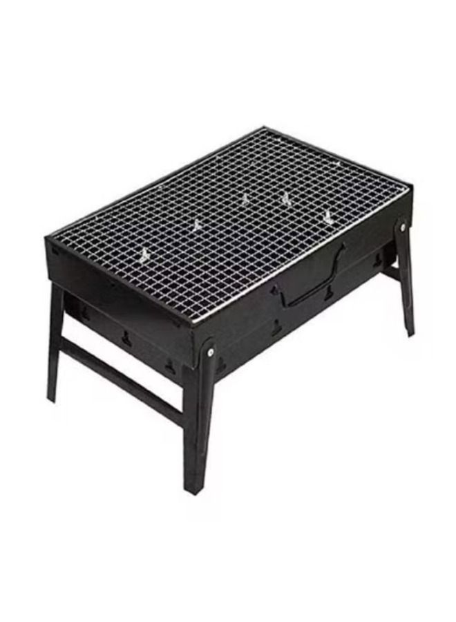 The Portable Alumstel Charcoal Grill For Picnics And Gardens Size 360_105_280 Mm Black ‎39.6 x 31.4 x 14.2cm