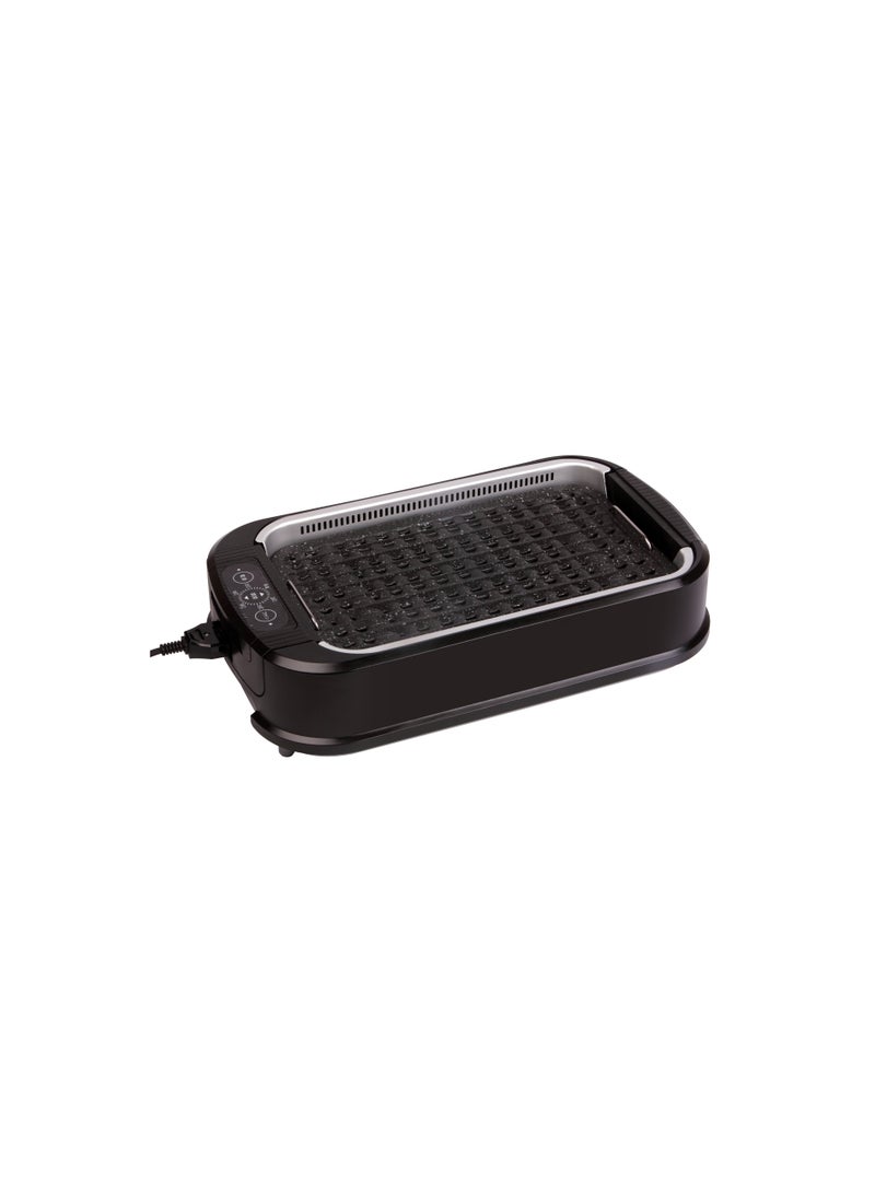 GR-273 Smokeless Grill with Non-stick grill plate, Heat Setting: 100-230 C, 1200W, 220V, 50/60Hz