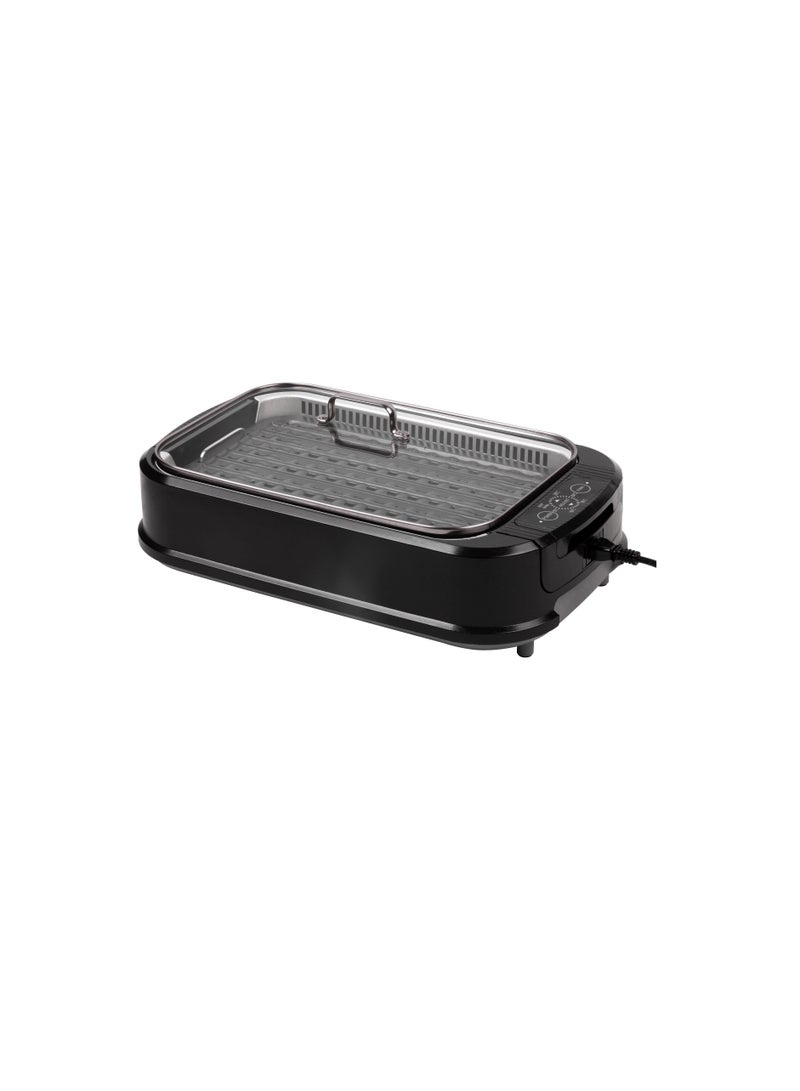 GR-273 Smokeless Grill with Non-stick grill plate, Heat Setting: 100-230 C, 1200W, 220V, 50/60Hz