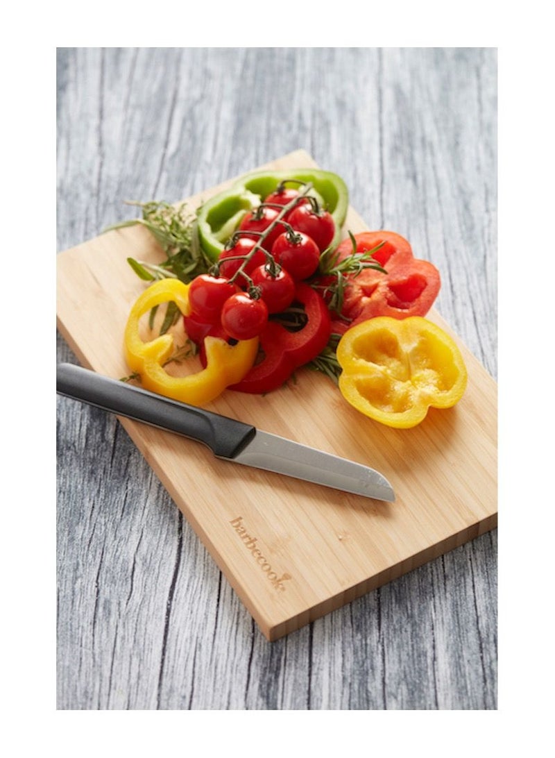 Barbecook bamboo cutting board with groove