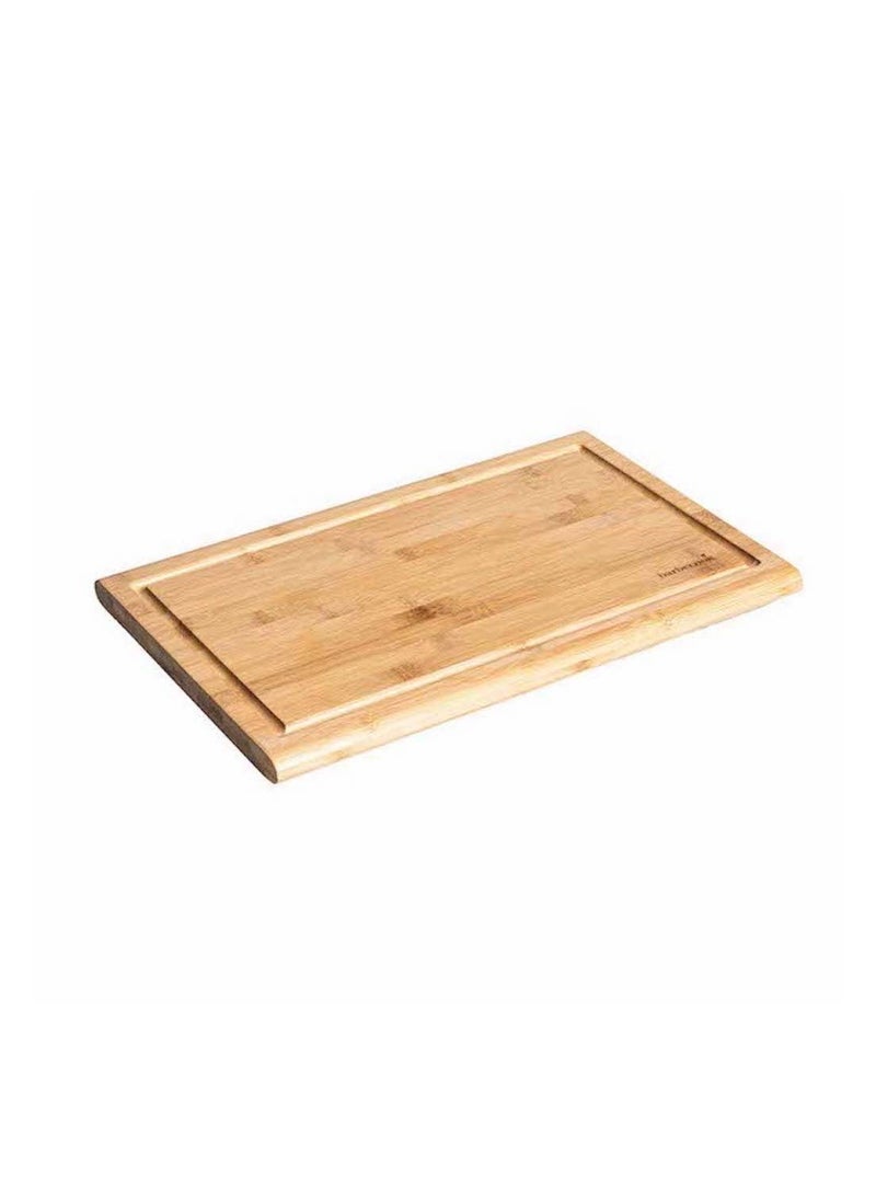 Barbecook bamboo cutting board with groove