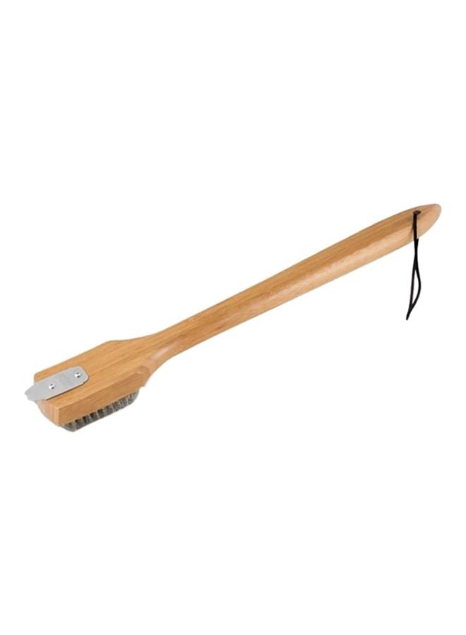 Bamboo Grill Brush Beige/Grey 45cm