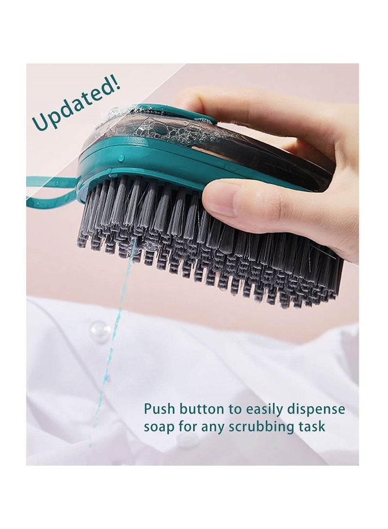 1pc Dishwashing Cleaning Brush, Anti-Slip Design High Quality Durable Soft Bristle Brush for Bathtub, Tile, Sink, Curtain Tablecloth Scrubbing