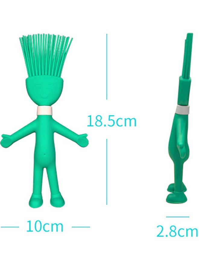 Silicone Brush Green