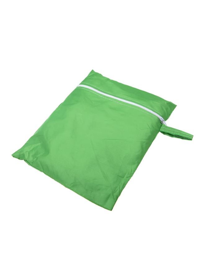 Barbecue Waterproof Sunscreen Cover Green 124x61x91centimeter