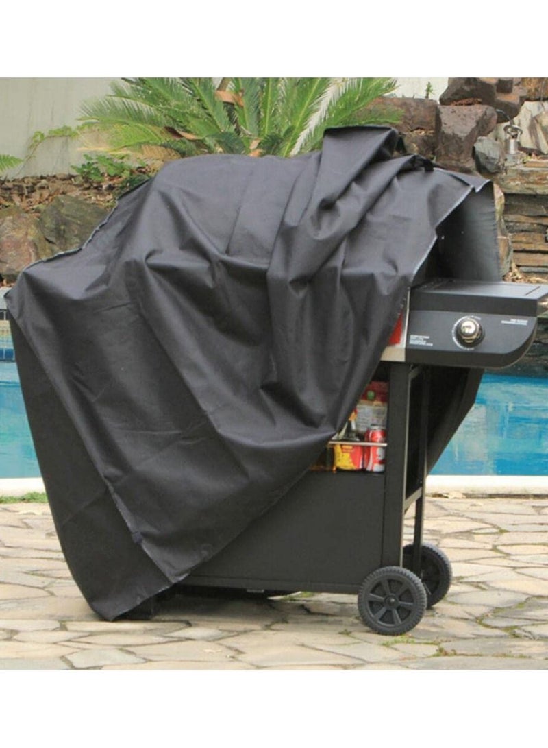 SYOSI Waterproof Barbecue Cover Black 145 x 61 x117cm