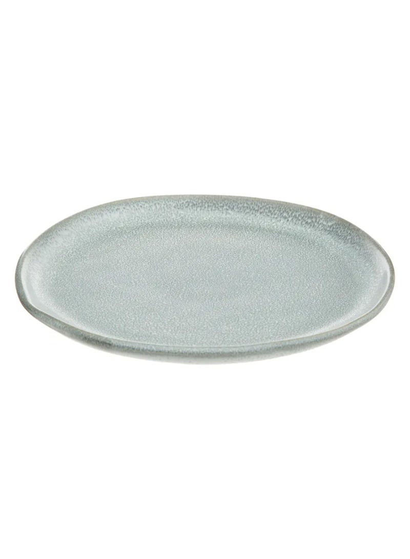 Sg Spring Water Porcelain Stoneware Dessert Plate 21cm Gray