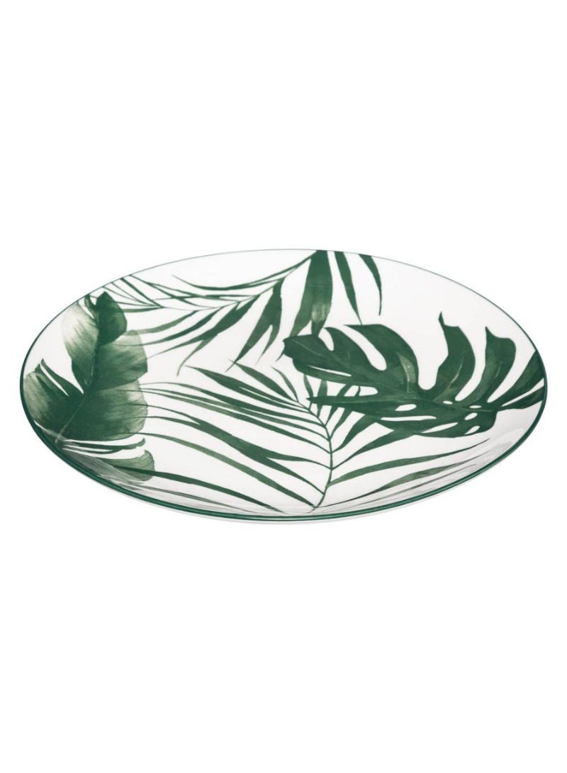 Palme Green Porcelain Dinner Plate 26 cm