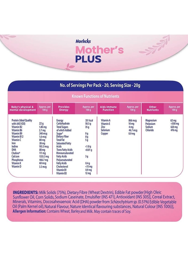 Horlicks Mother's Plus