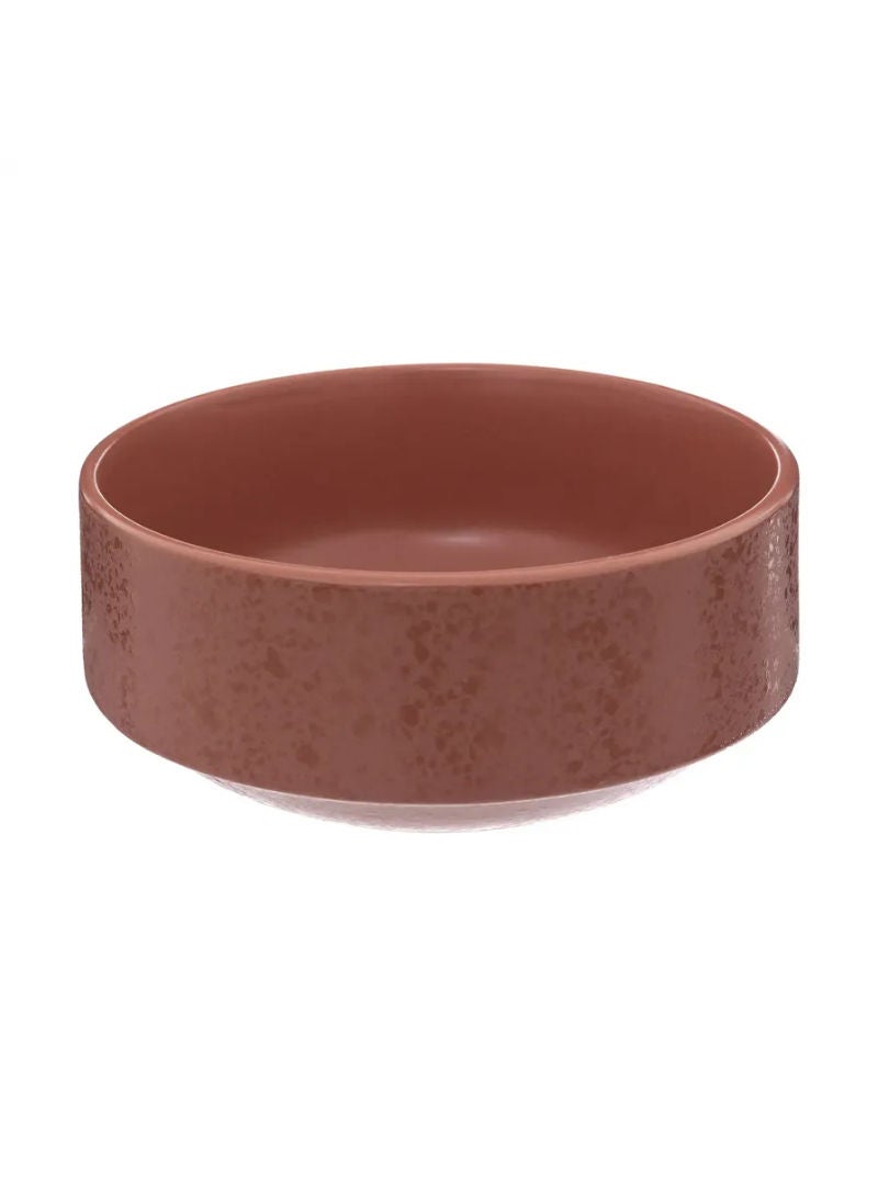 Sandstone Soup Bowl 14.9 X 6.7Cm Terracotta
