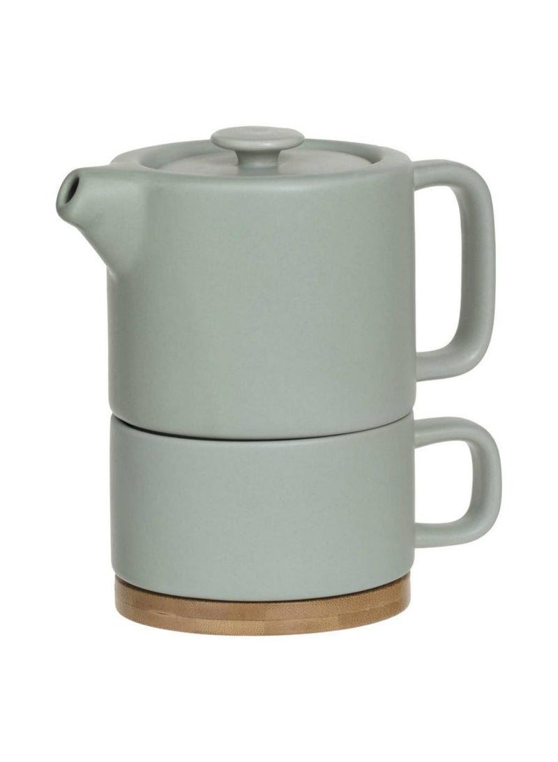 SG Earthenware Teapot Set 800ml