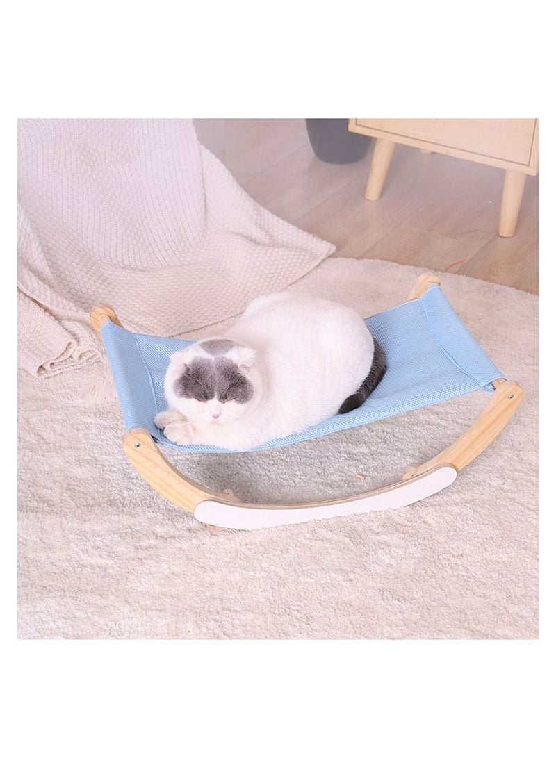 COOLBABY Cat Bed Pet Bed Pet Shaker Antislip Mat Design Washable Breathable Cloth Pad Solid Wood Cat Bed