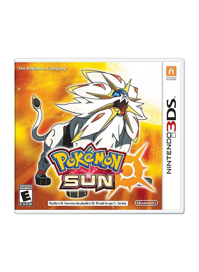 Pokemon : Sun (Intl Version) - role_playing - nintendo_3ds