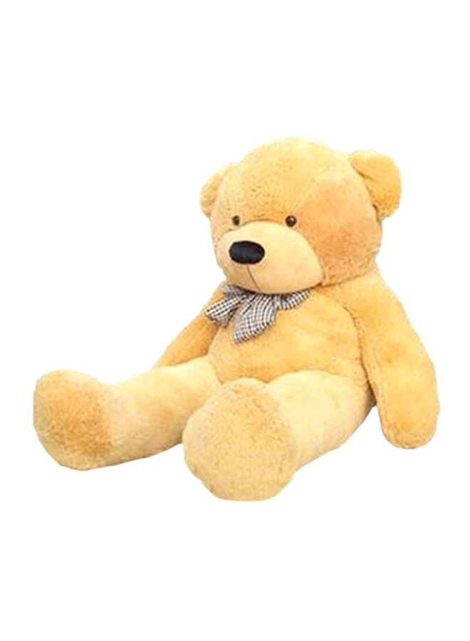 Huge And Soft Teddy Bear Plush Stuffed Cute Adorable Toy With Neck Bow 160cm