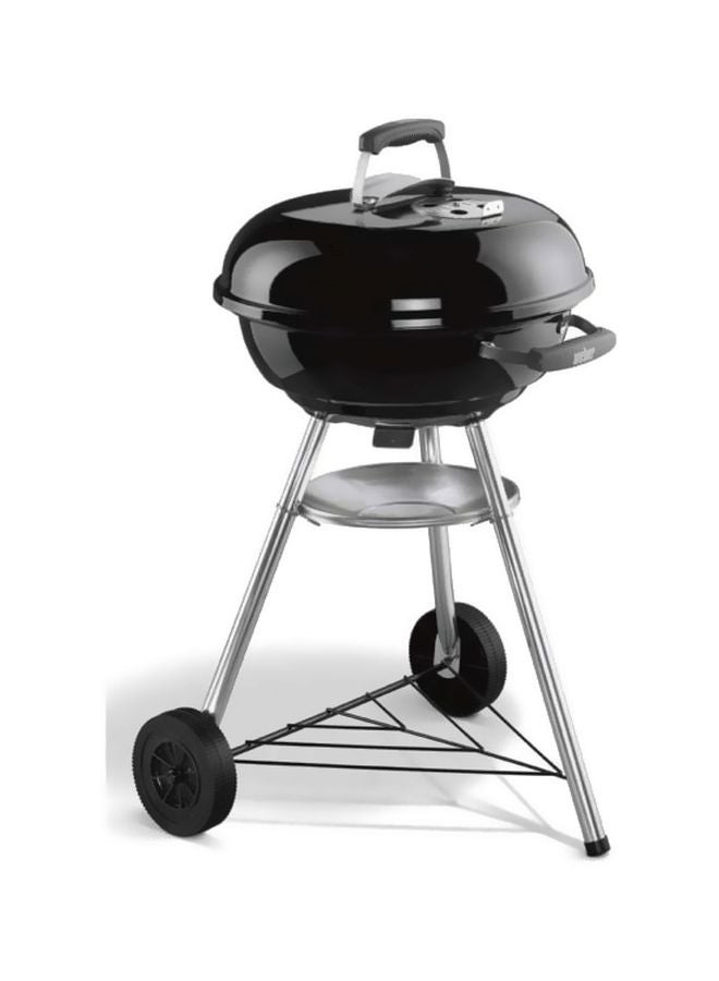 Compact Kettle Charcoal Grill Black 57centimeter