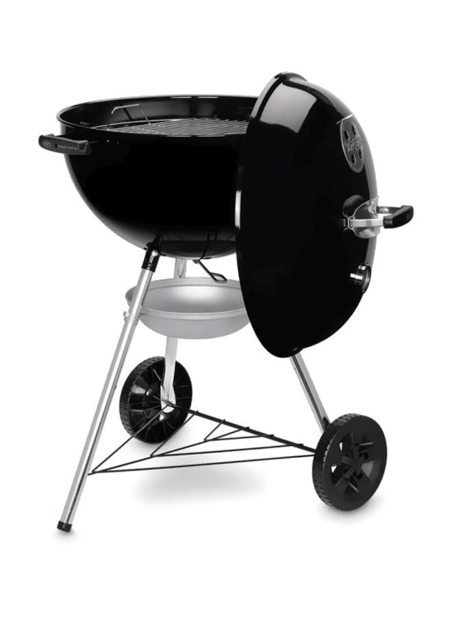 Compact Kettle Charcoal Grill Black 57centimeter