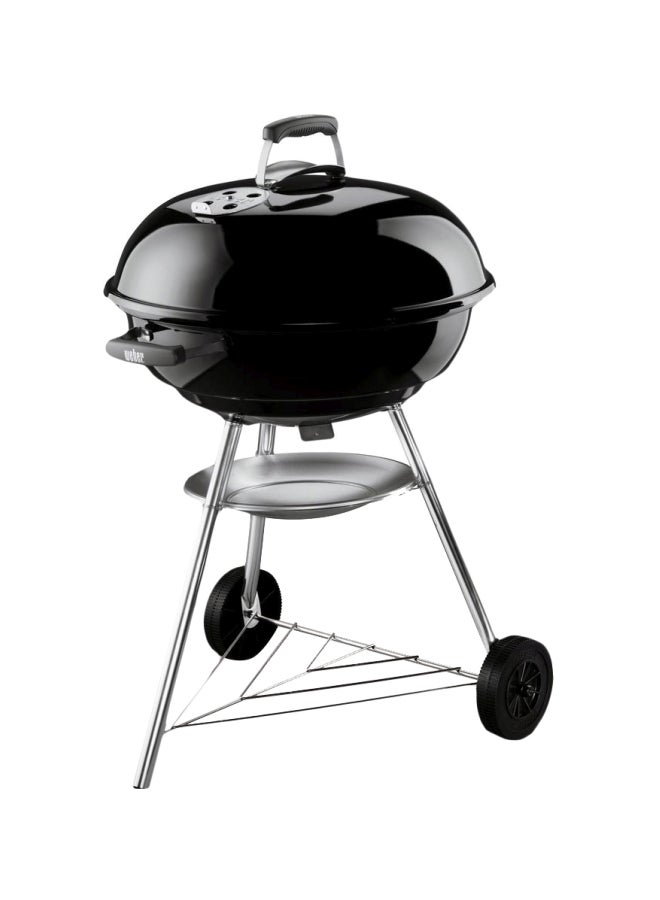 Compact Charcoal Grill Black 57 Centimeter