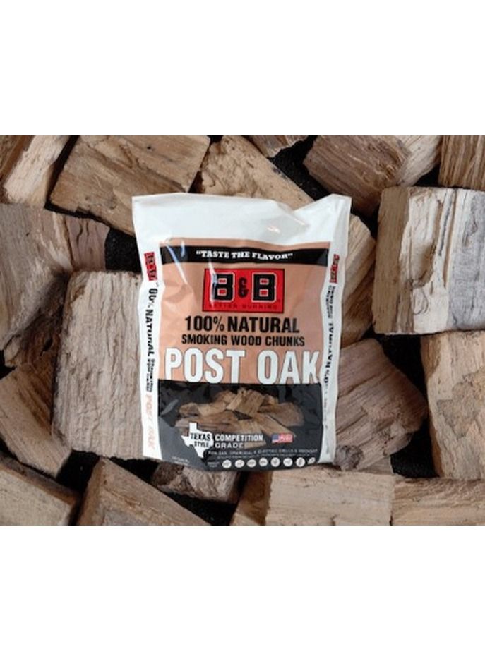 POST OAK WOOD CHUNKS 9L