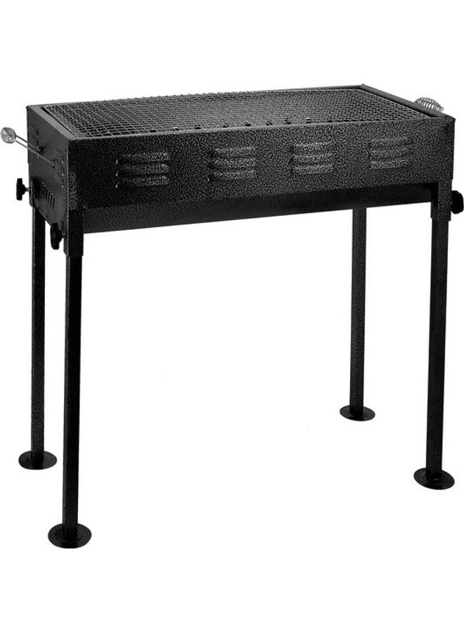 Bbq Stand With Grill Black 65x30x67cm