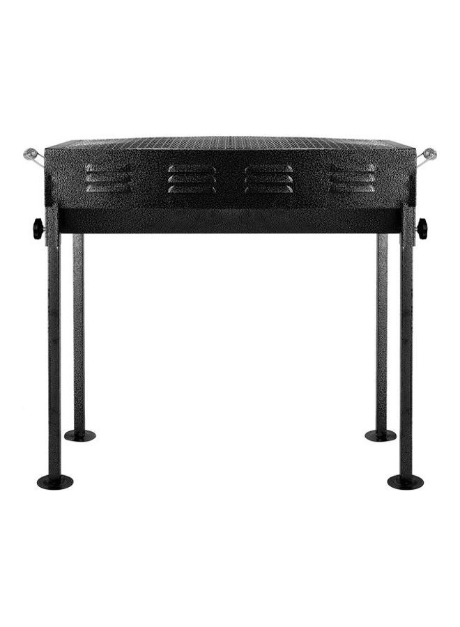 Bbq Stand With Grill Black 65x30x67cm