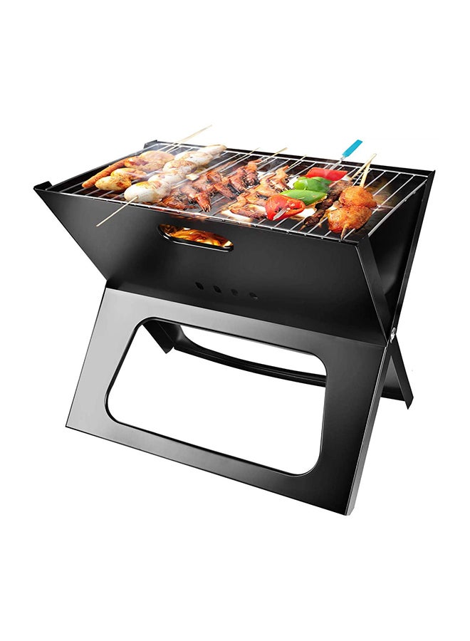 Charcoal Barbecue Grill Black 48x31x40cm