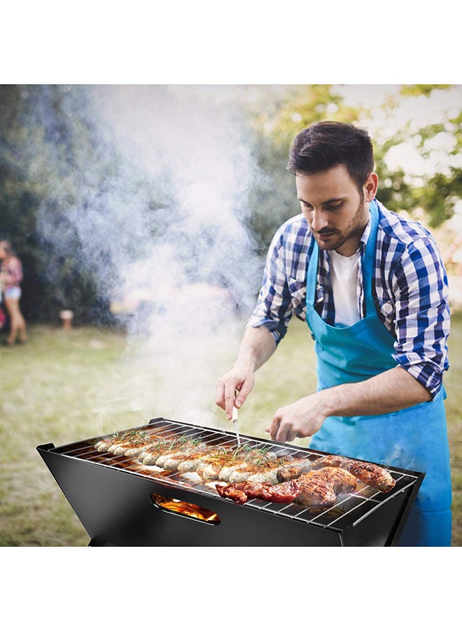 Charcoal Barbecue Grill Black 48x31x40cm
