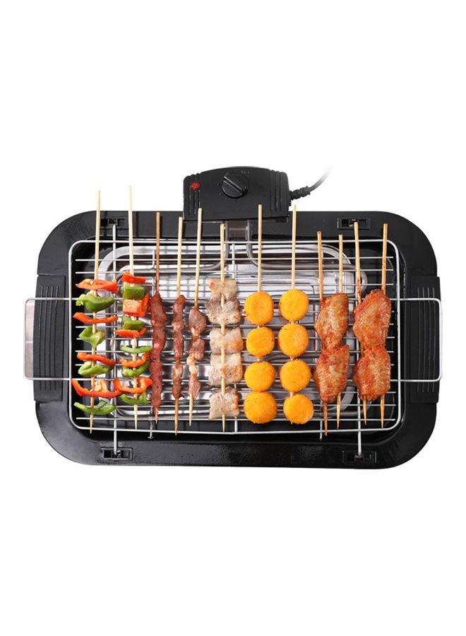 Smoke-less BBQ Grill Electric Griddle Removable Black 49*10*36cm