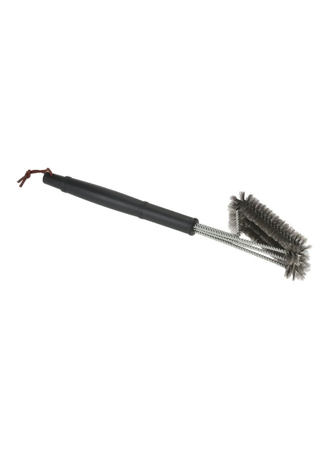 Stainless Steel BBQ Grill Brush Black/Silver 18inch