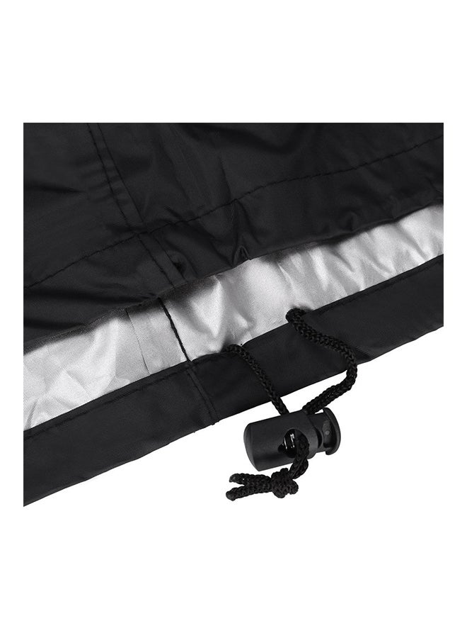 Weather-resistant Outdoor Barbecues Grill Cover Black 150 x 100 x 125centimeter