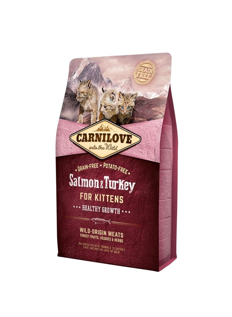 Carnilove Salmon & Turkey For Kittens ( 2kg )