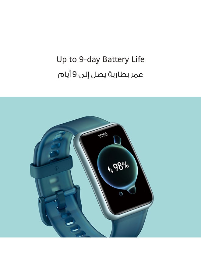 WATCH FIT Special Edition Smart Watch, 1.64-inch HD AMOLED Display, Built-in GPS, Scientific Sleep Tracking, Quick Replies for Third-Party Apps, Compatible with Android & iOS Devices, Nebula Pink