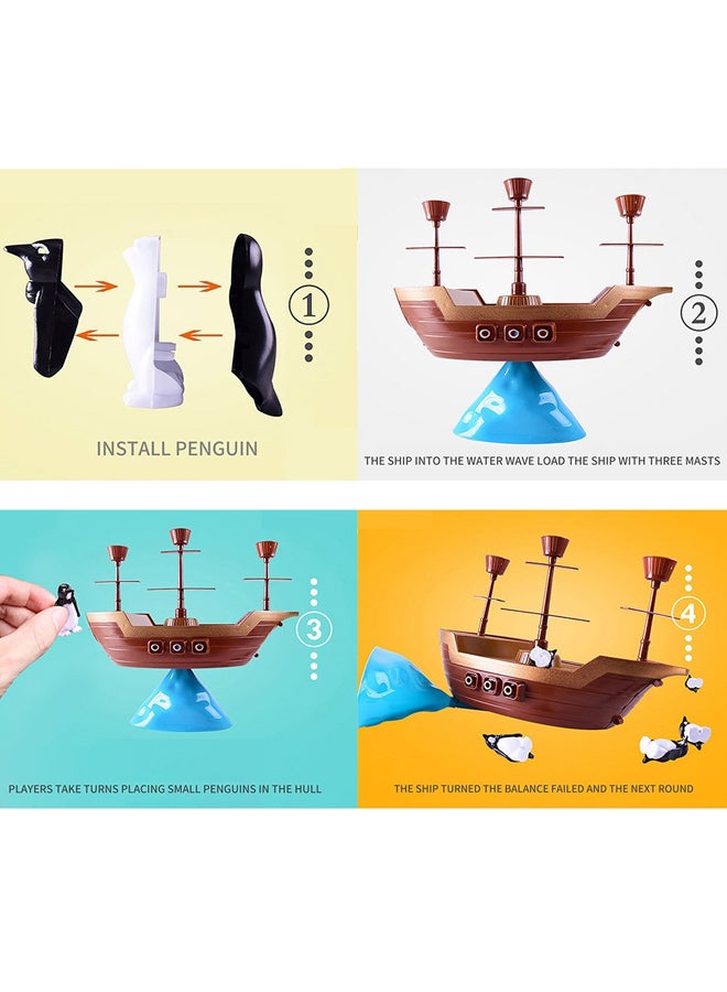 Penguin Balance Board Game
