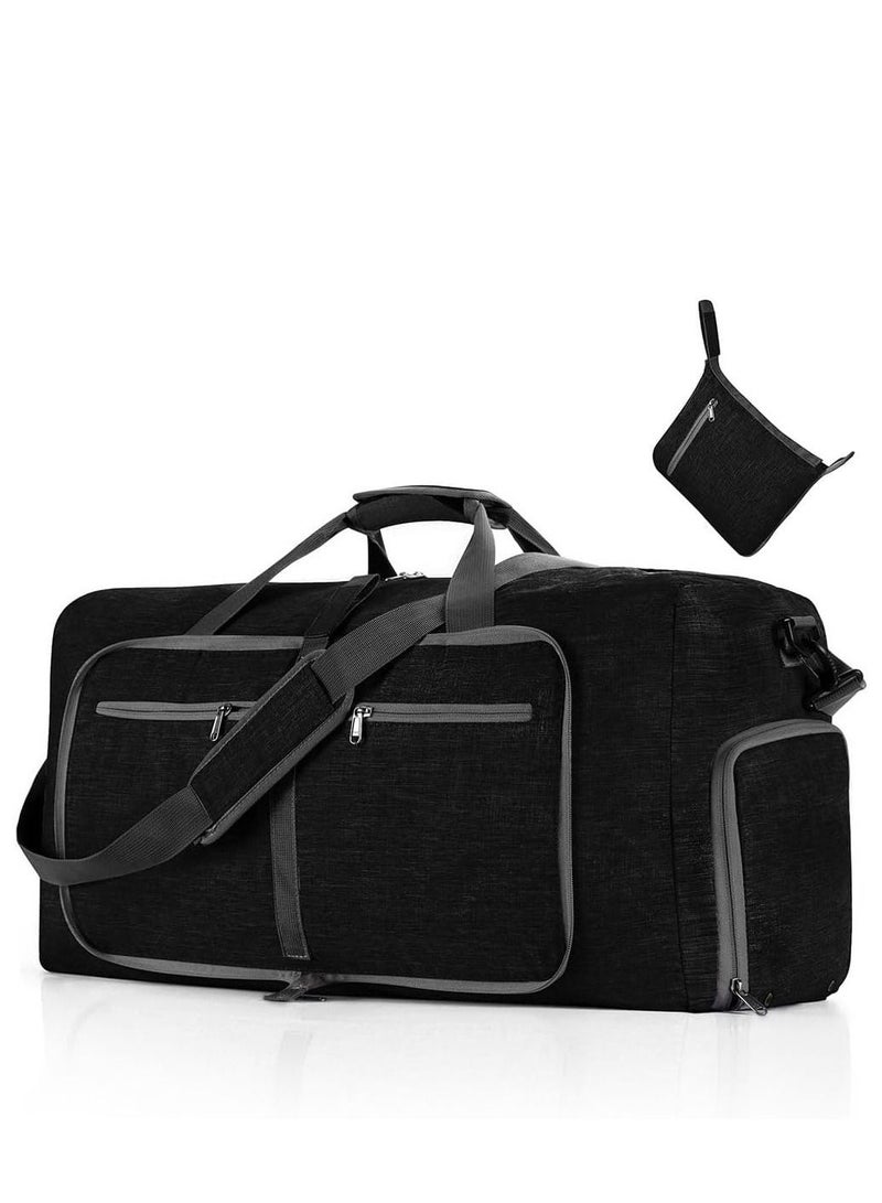 COOLBABY Travel Duffle Bag,115L Foldable Travel Duffel Bag with Shoes Compartment Overnight Bag for Men Women Waterproof