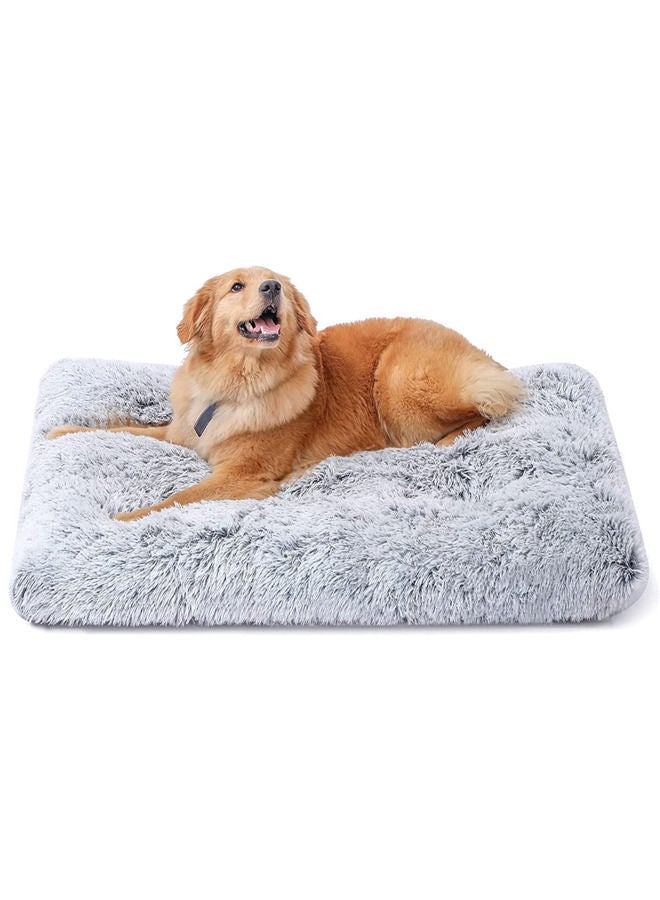 Large Dog Bed, Plush Soft and Comfortable Pet Bed, with Non-Slip Bottom Washable Dog Mat, Suitable for Medium and Large Dogs