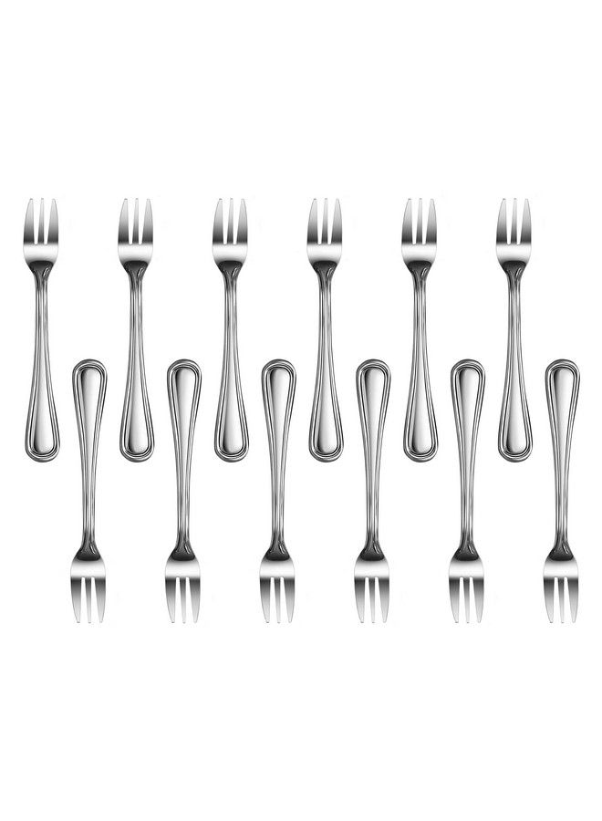 58086 Slimline Pattern 18/0 Stainless Steel Oyster Fork 5.4Inch Set Of 12