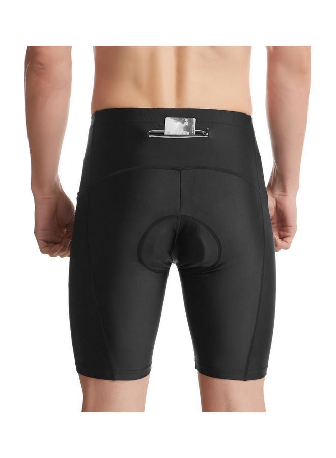 Men Cycling Padded Shorts with Pocket