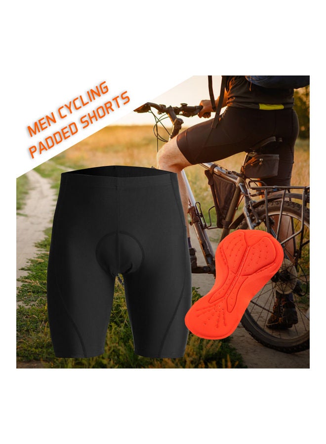 Men Cycling Padded Shorts with Pocket