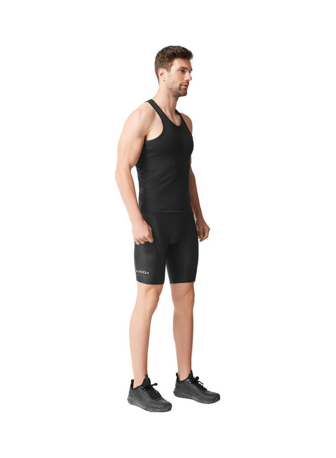 Men Cycling Padded Shorts with Pocket