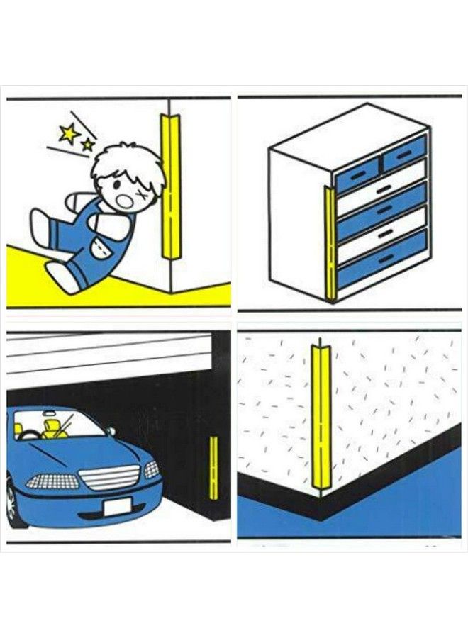 Wall Corner Protector Safety Baby Proofing Corner Cushion Table Edge Strip Protective Guard Table Corner Edge Furniture Protectors With Double Side Tape