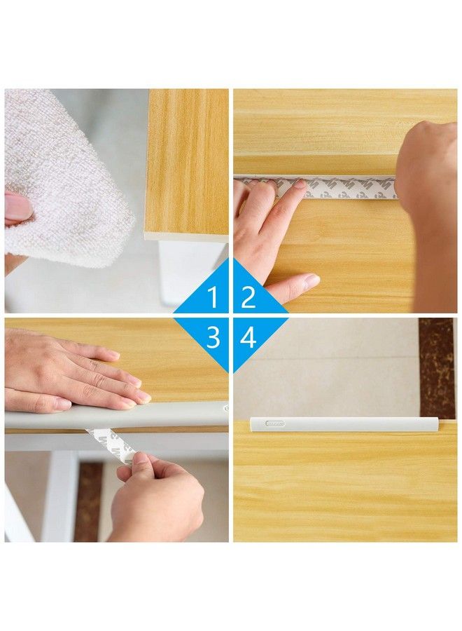 Wall Corner Protector Safety Baby Proofing Corner Cushion Table Edge Strip Protective Guard Table Corner Edge Furniture Protectors With Double Side Tape