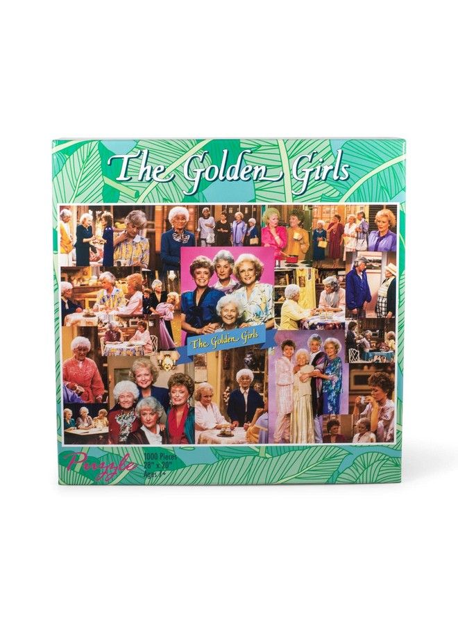 The Golden Girls Collage 0S Puzzle For Adults And Kids ; 1000 Piece Jigsaw Puzzle Toy ; Fun Interactive Brain Teaser For Family Game Night ; 28 X 20 Inches