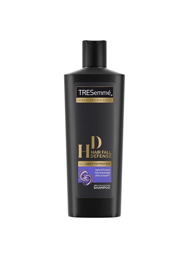 Hair Fall Defence Shampoo For Strong Hair With Keratin Protein Prevent Hair Fall Due To Breakage 340 Ml