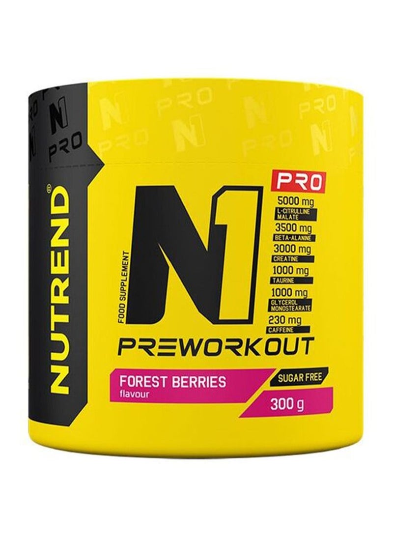 N1 Pro Prework Out 300g Forest Berries 19s