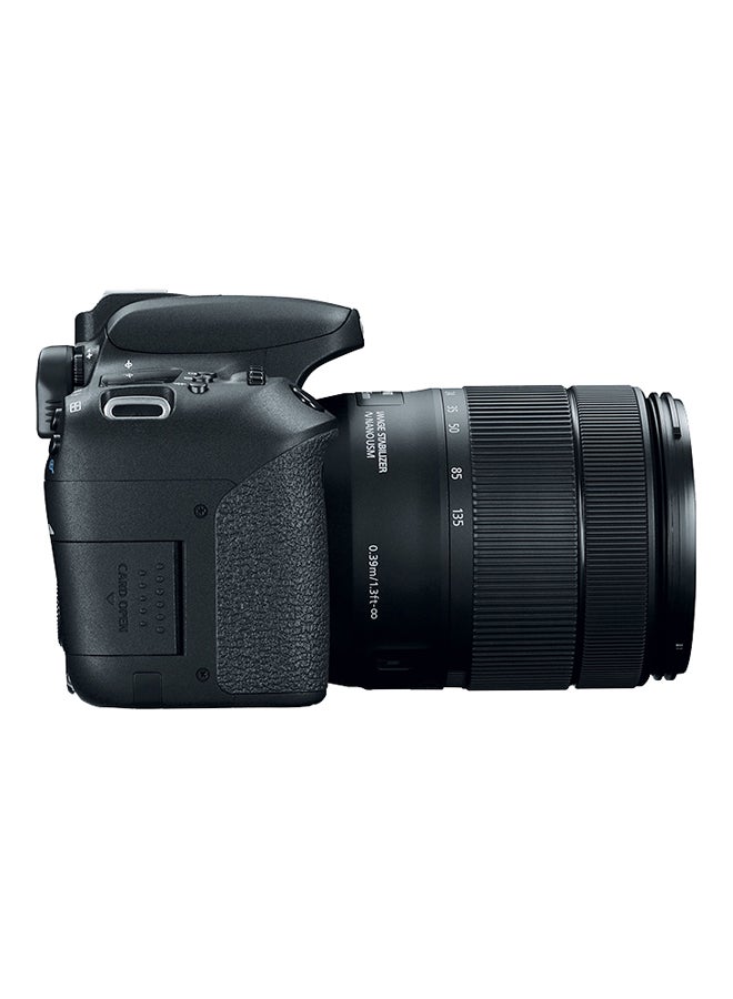 EOS 77D DSLR With EF-S 18-135mm f/3.5-5.6 IS USM Lens 24.2MP,LCD Touchscreen, Built-In Wi-Fi, NFC And Bluetooth