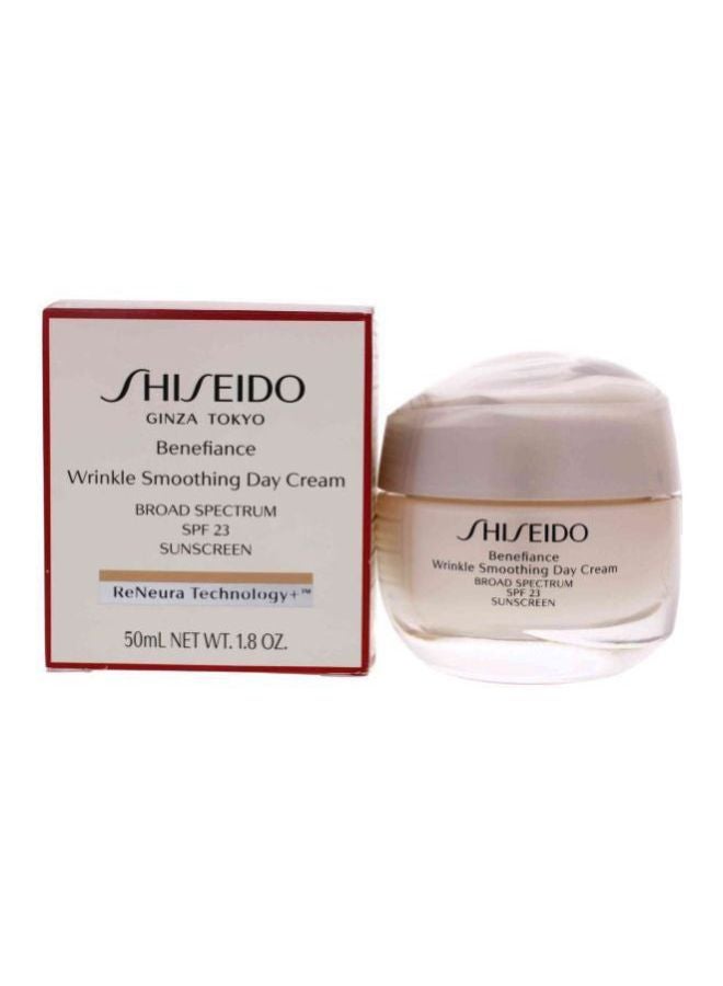 Benefiance Wrinkle Smoothing Day Cream With SPF 23 50ml